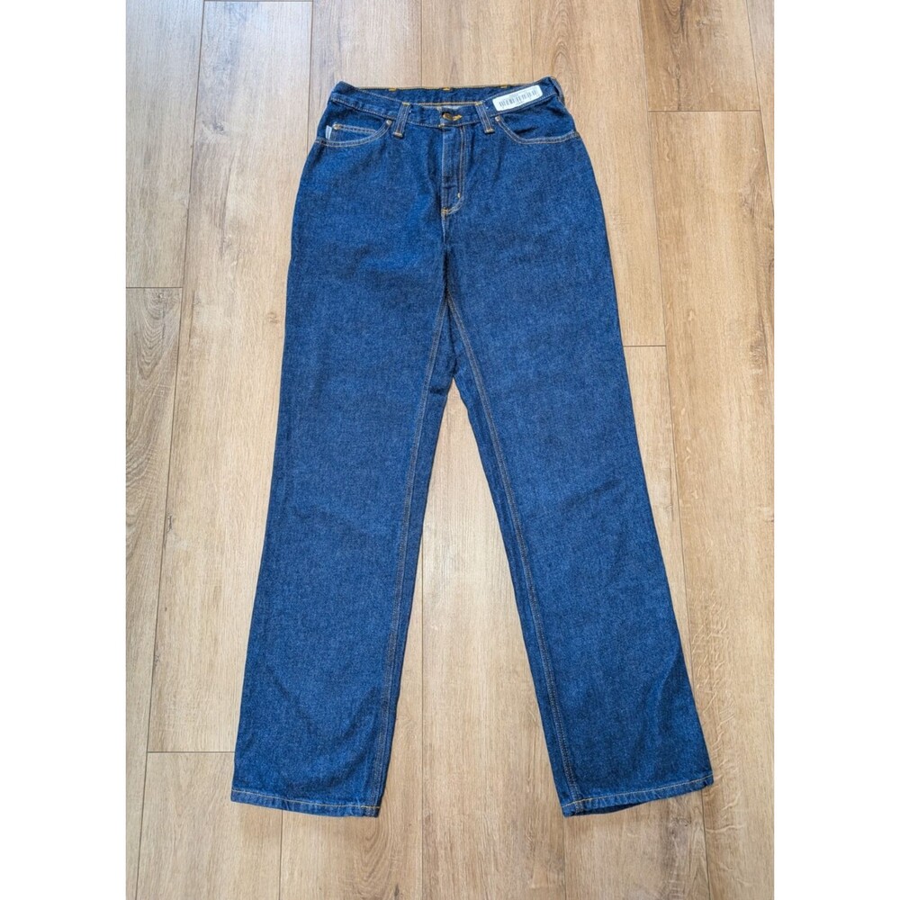 NWT Carhartt 30x32 Pants Mens Relaxed Fit Denim Blue Workwear Work 381-83
